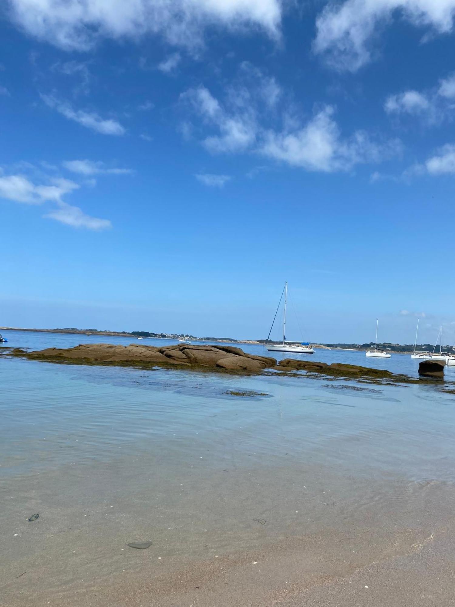 Ferienwohnung La Marine Louannec Exterior foto